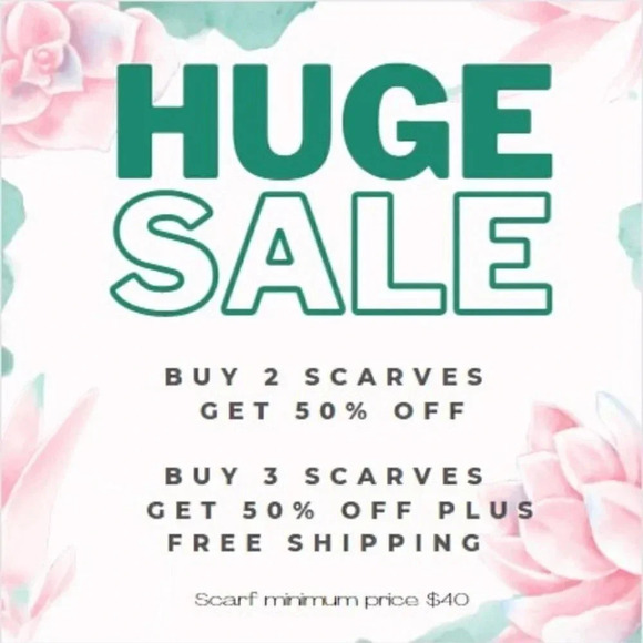 🎉HUGE SALE ON  ALL SCARVES 🎉 - Picture 1 of 1